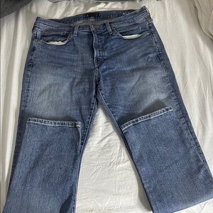 Madewell Women's Straight Jeans in Classic Blue